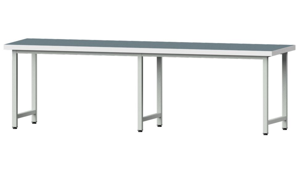 Produktbild Anke Arbeitstisch 2800x800x850mm Universalplatte Modell 190