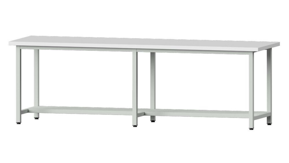 Produktbild Anke Arbeitstisch Modell 191 Breite 2800 x Höhe 890 mm