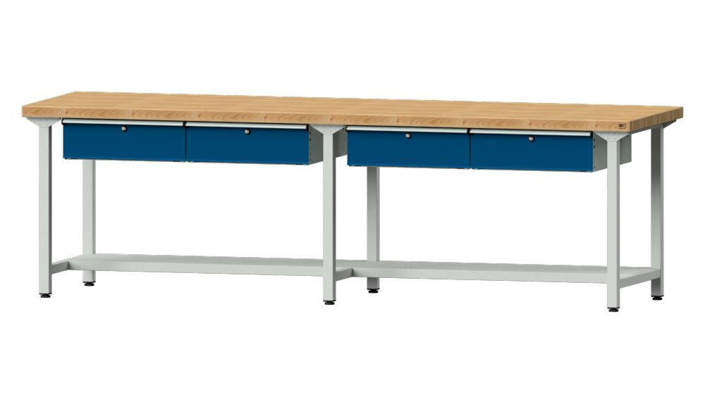 Produktbild Anke Arbeitstisch Modell 195 RAL 7035/5010