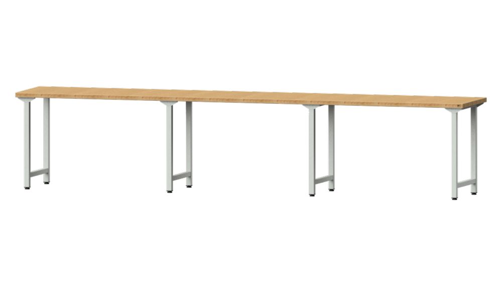 Produktbild Anke Arbeitstisch 4050x800x840mm Bucheplatte Modell 200