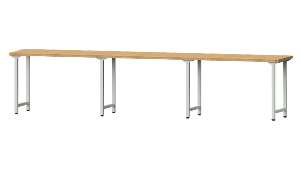 Produktbild Anke Arbeitstisch 4050x800x890mm Bucheplatte Modell 200