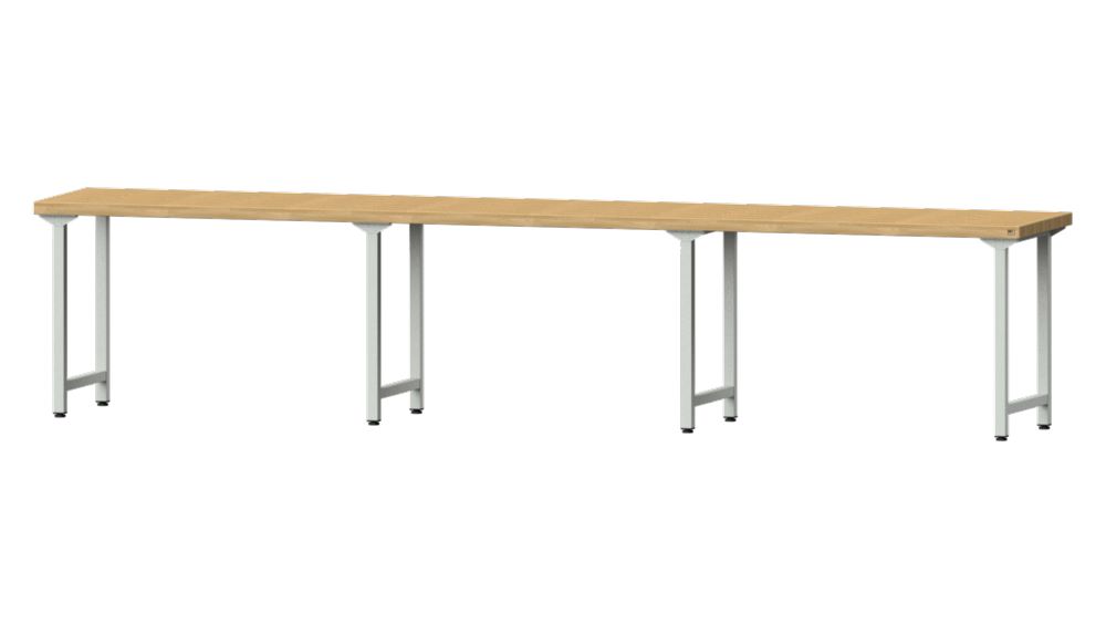 Produktbild Anke Arbeitstisch 4050x800x850mm Bucheplatte Modell 200