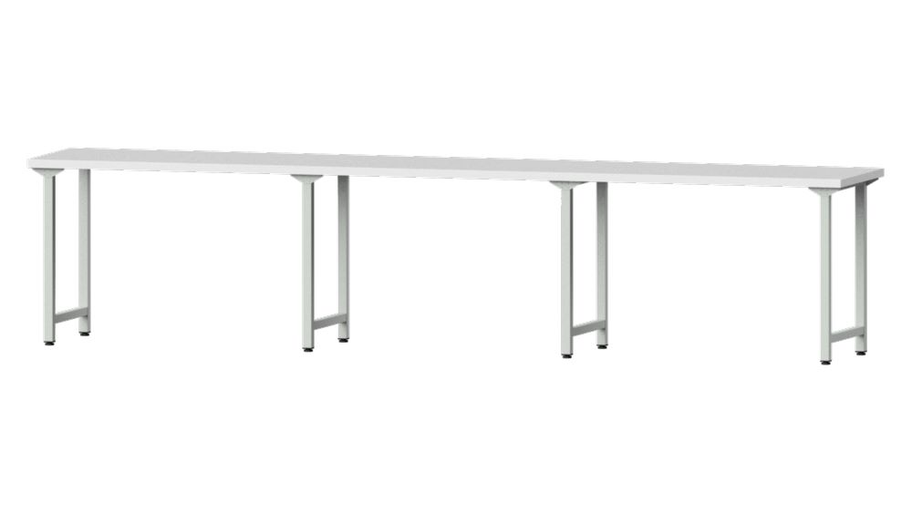 Produktbild Anke Arbeitstisch 4050x800x890mm Kunststoffplatte Modell 200