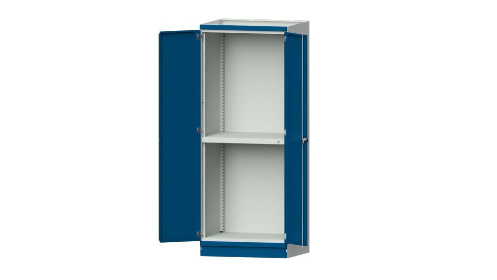 Produktbild Anke Basisschrank mit Türen in blau Schranksystem Serie 910 V Modell 102