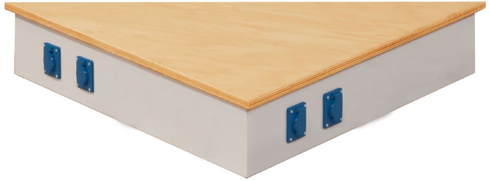 Produktbild Anke Energieaufsatz für für 3 Eck Gruppenwerkbank Länge 1070 mm