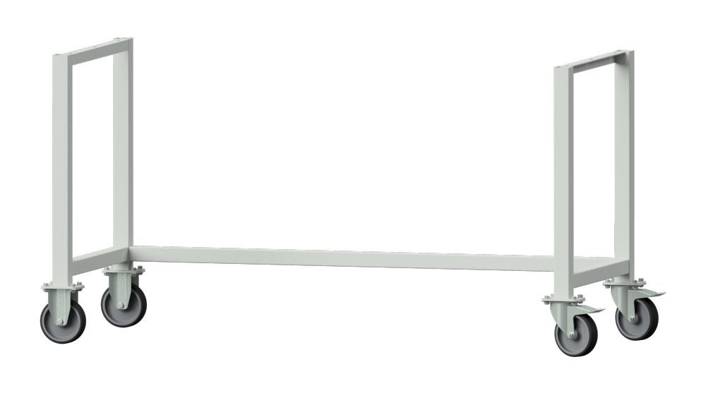 Produktbild Anke Gestell B fahrbar RAL 7035 1490 x 615 x 850 mm