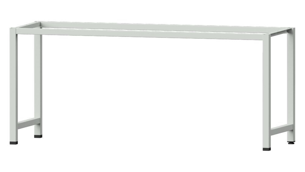 Produktbild Anke Gestell A fix RAL 7035 passend zu Arbeitstisch 2000 mm