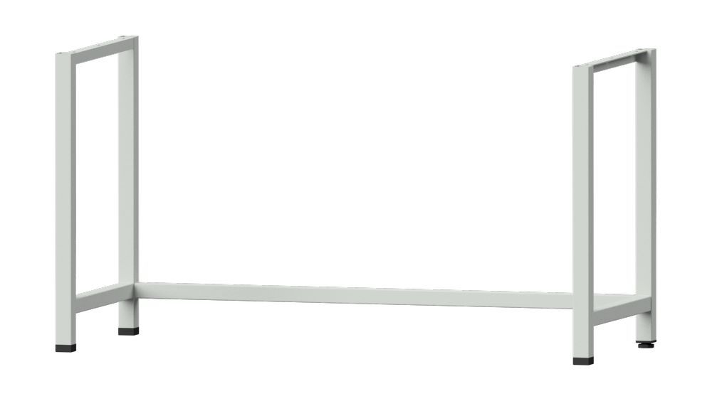 Produktbild Anke Gestell B fix Farbe RAL 7035 passend zu Arbeitstisch 1500 mm