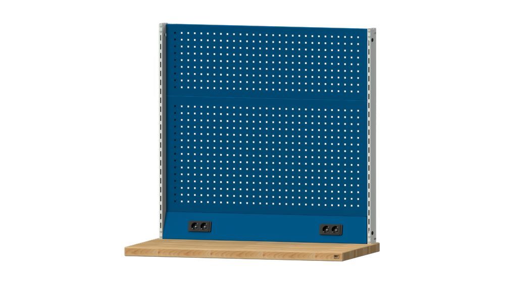 Produktbild Anke Grundaufbau Lochwand 1250 x 107 x 1200 mm Serie ANKE CONNECT