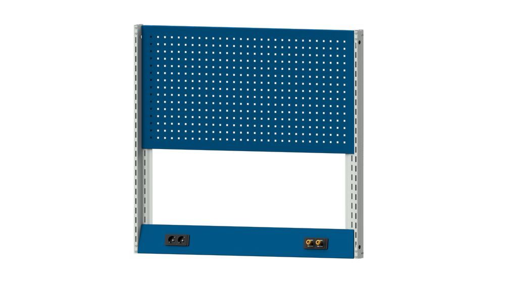 Produktbild Anke Systemaufbau Lochwand Doppelsteckdose 2 polig Serie CONNECT