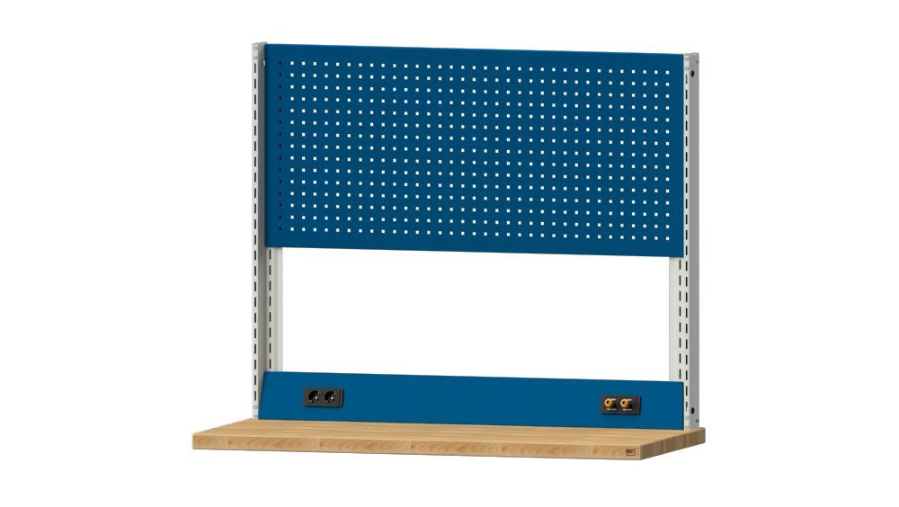 Produktbild Anke Systemaufbau Lochwand 1480 x 1200 mm mit Energiekanal Serie CONNECT