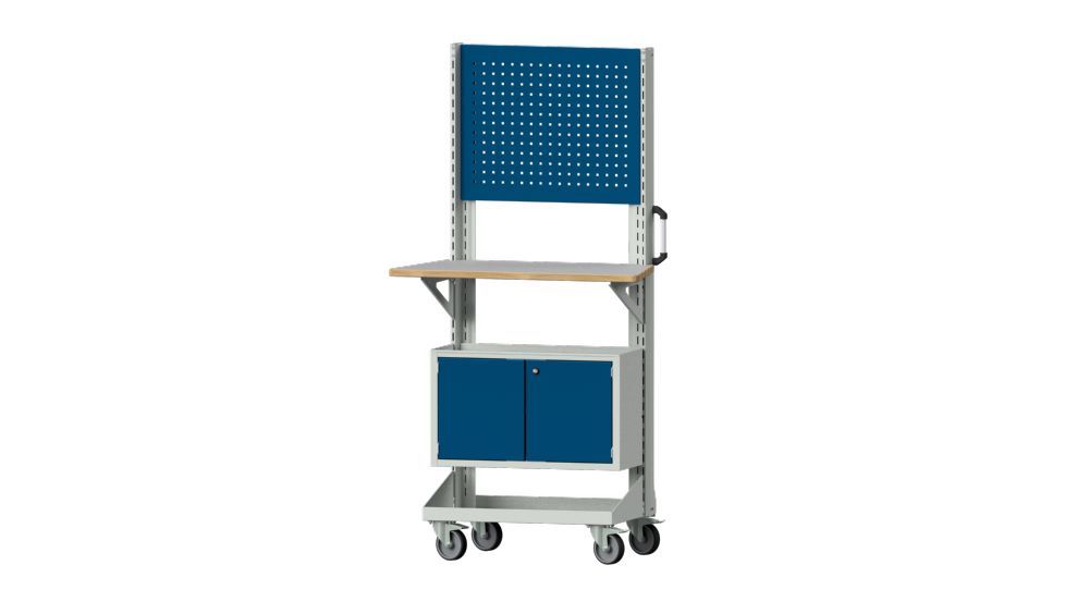 Produktbild Anke Grundwagen mit Arbeitsplatte und Schrank Vario Mobil CVM 800 Modell 354