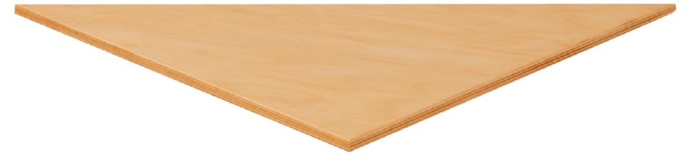 Produktbild Anke Gruppenwerkbank Abdeckplatte Dreieck Buche 20mm