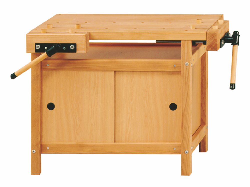 Produktbild Anke Kinder Hobelbank mit Fußverlängerung Modell 40 Holz Werkbank