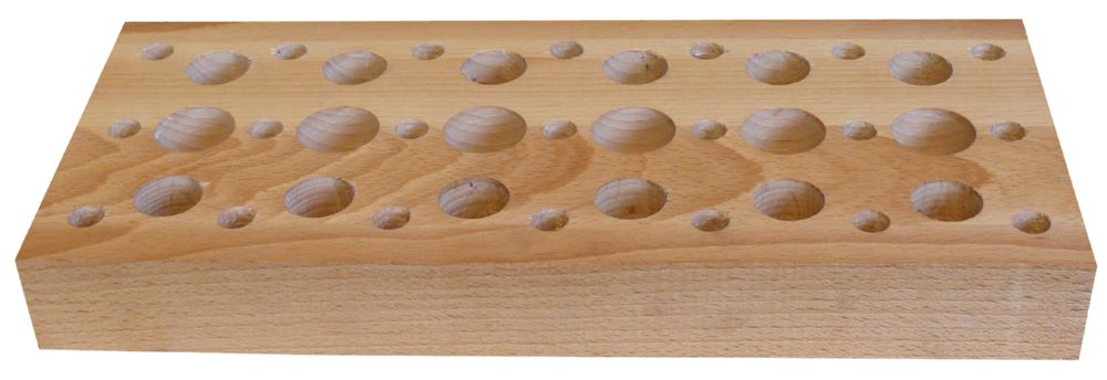 Produktbild Anke Holzeinsatz für Werkzeugträger T5 CNC Lagerung