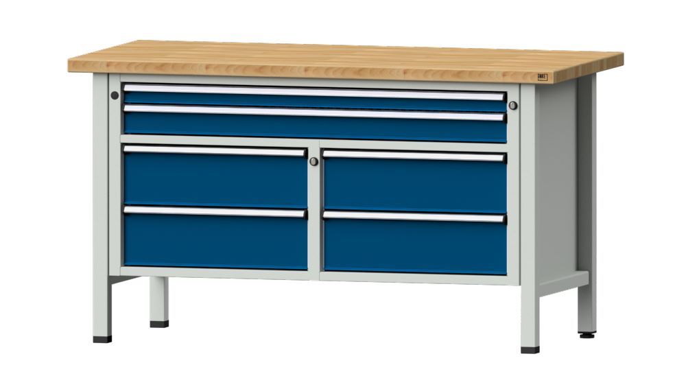 Produktbild Anke Kastenwerkbank mit geteiltem Gehäuse 1500 mm breit V 1500 Modell 255 V