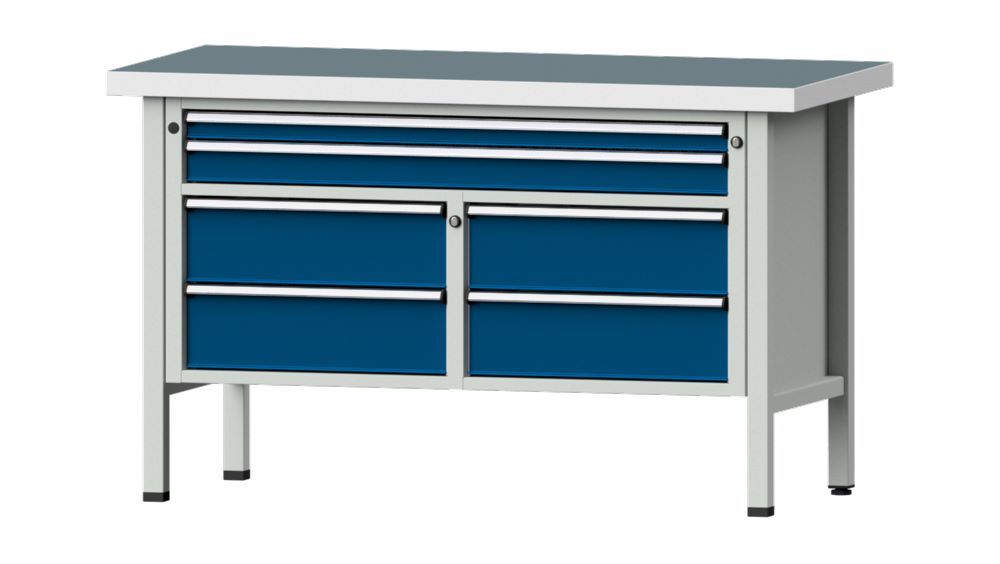 Produktbild Anke Kastenwerkbank Maße 1500 x 700 x 900 mm Serie V 1500 Modell 255 V