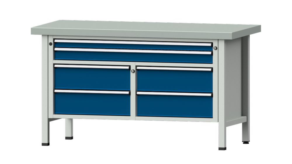 Produktbild Anke Kastenwerkbank mit Blechbelag 50 mm Serie V 1500 Modell 255 V