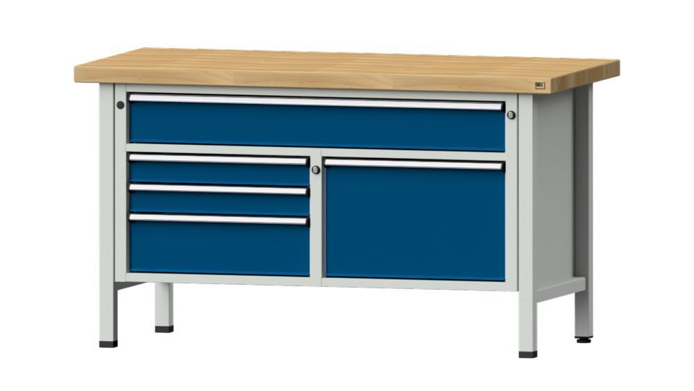 Produktbild Anke Kastenwerkbank Serie V 1500 Modell 256 V Buche Massiv Platte