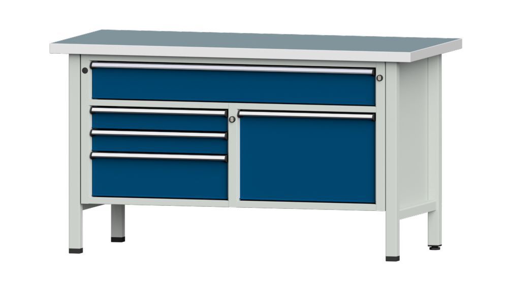 Produktbild Anke Kastenwerkbank Maße 1500 x 700 x 840 mm Serie V 1500 Modell 256 V