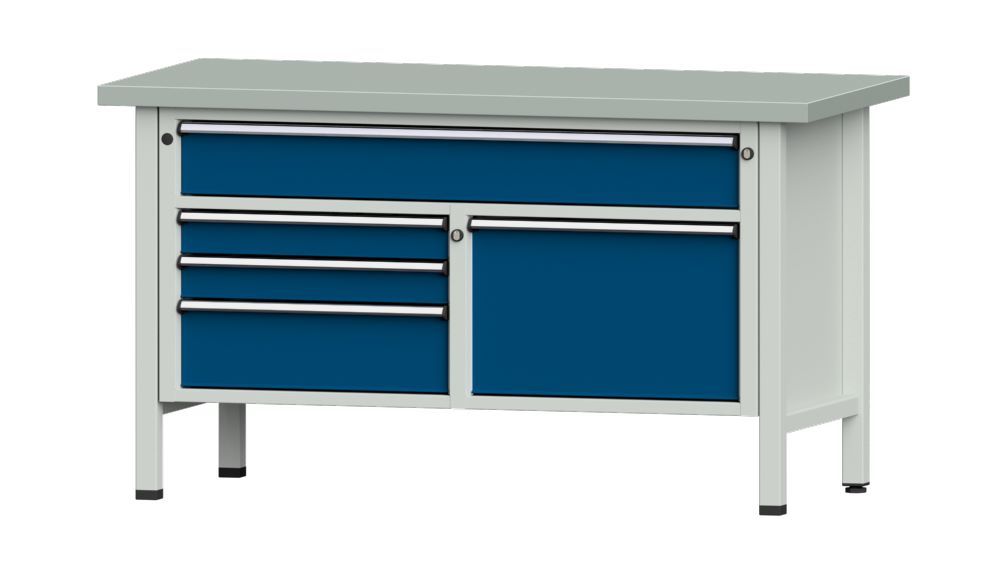 Produktbild Anke Kastenwerkbank Arbeitsplatte 40 mm Serie V 1500 Modell 256 V