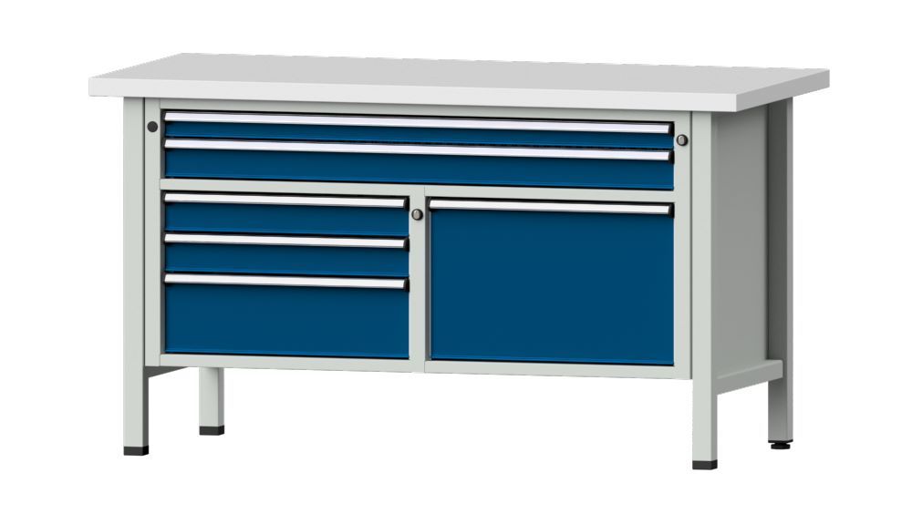 Produktbild Anke Kastenwerkbank kunststoffbeschichtete Arbeitsplatte 40 Serie V 1500 Modell 257 V