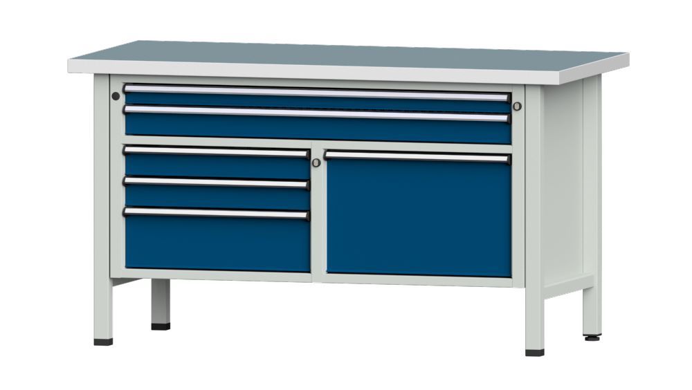 Produktbild Anke Kastenwerkbank mit Universalplatte 40 mm dick V1500 Modell 257 V