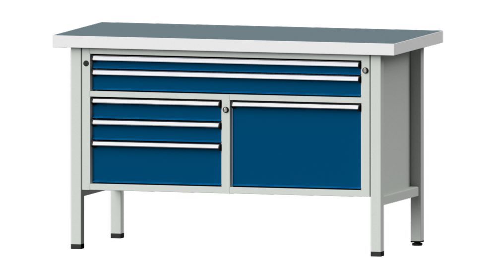 Produktbild Anke Kastenwerkbank Arbeitsplatte 50 mm dick V1500 Modell 257 V