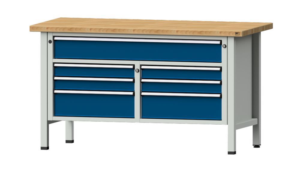 Produktbild Anke Kastenwerkbank Buche Massiv 40 mm dick V1500 Modell 258 V