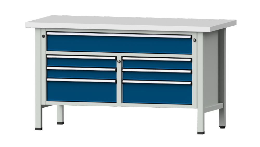 Produktbild Anke Kastenwerkbank dreiteilig Breite 1500 mm V1500 Modell 258 V