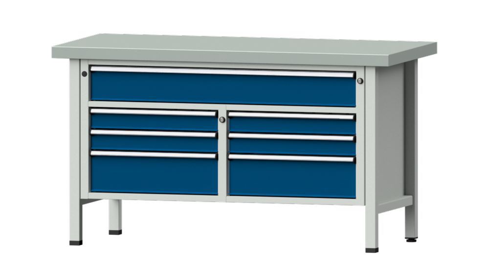 Produktbild Anke Kastenwerkbank Blechbelag verzinkt 50 mm V1500 Modell 258 V