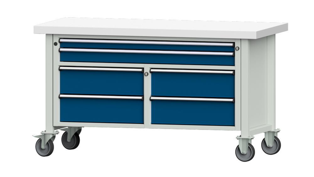 Produktbild Anke Kastenwerkbank 1500 x 850 mm V1500 Modell 255 V RAL 7035 5010