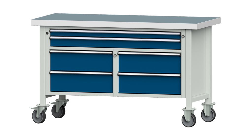 Produktbild Anke Kastenwerkbank fahrbar dreiteilig 1500x x 900 mm V1500 Modell 255 V