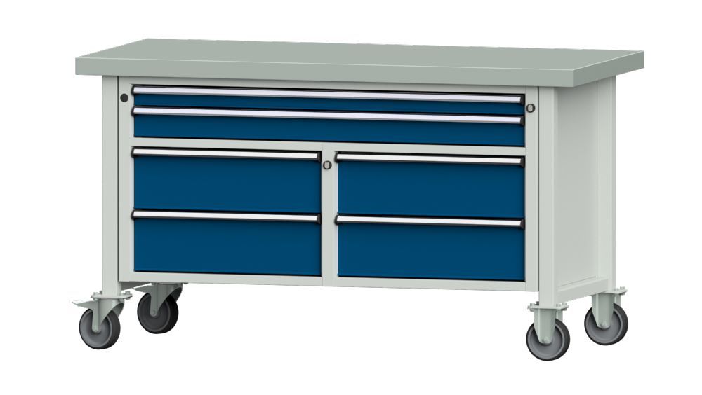 Produktbild Anke Kastenwerkbank mit Rollen 1500 x 850 mm V1500 Modell 255 V