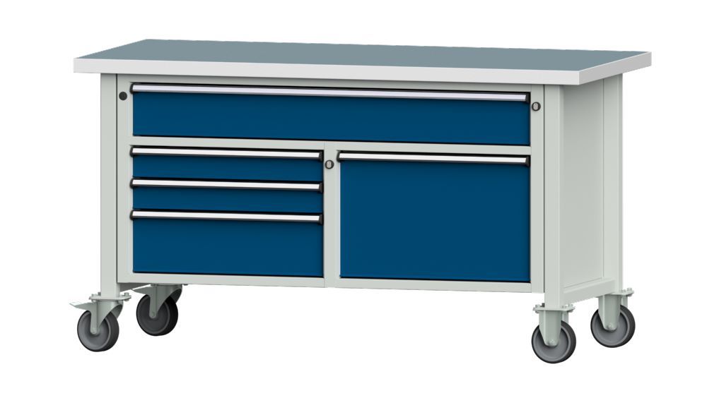 Produktbild Anke Kastenwerkbank fahrbar 1500 x 700 x 840 mm V1500 Modell 256 V