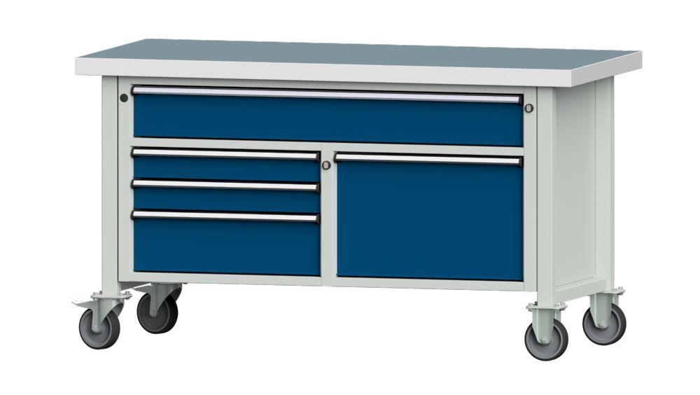 Produktbild Anke Kastenwerkbank Universalplatte 50 mm fahrbar V1500 Modell 256 V