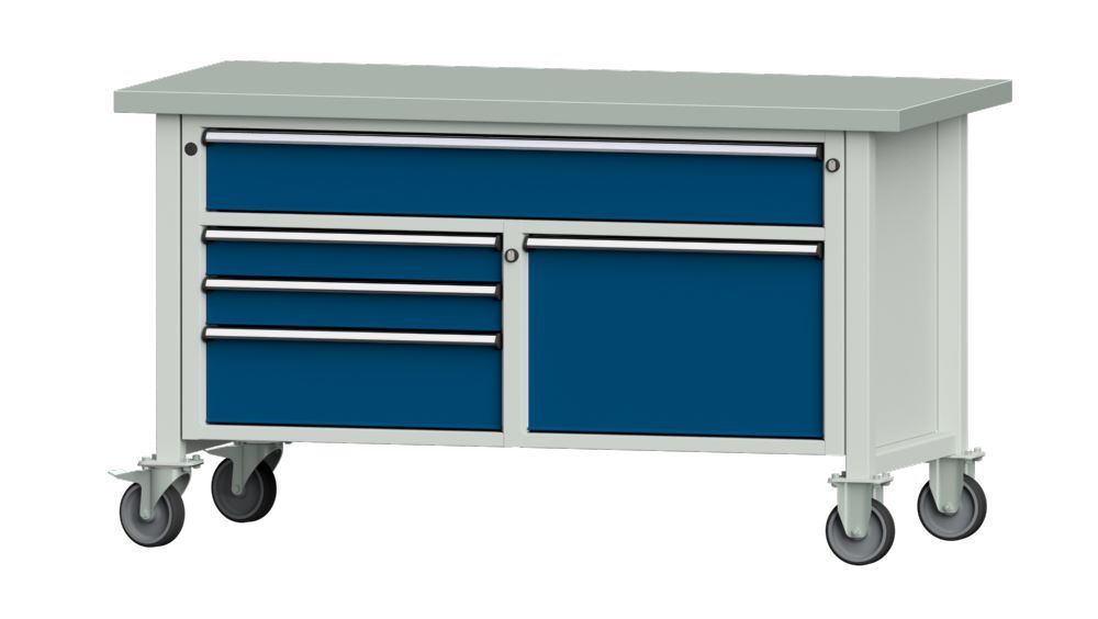 Produktbild Anke Kastenwerkbank fahrbar Arbeitsplatte 40 mm V1500 Modell 256 V