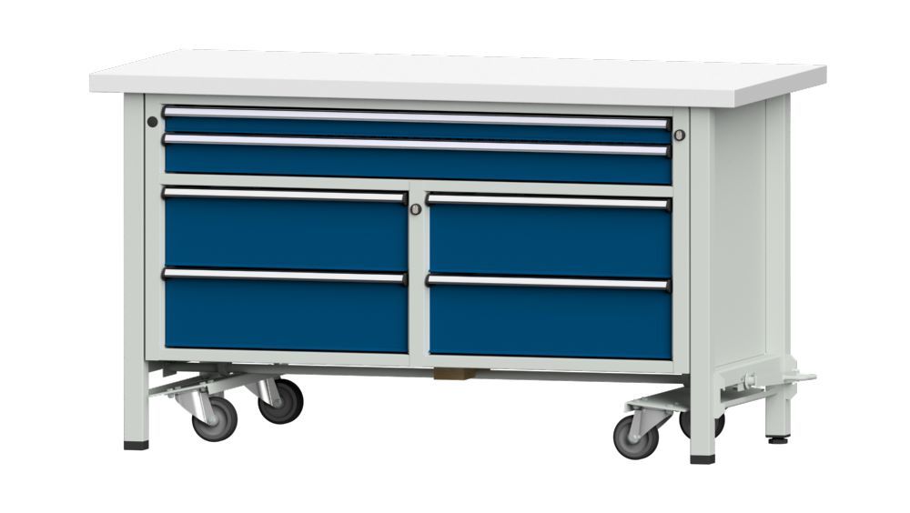 Produktbild Anke Kastenwerkbank absenkbar 1500 x 700 x 840 mm V1500 Modell 255 V