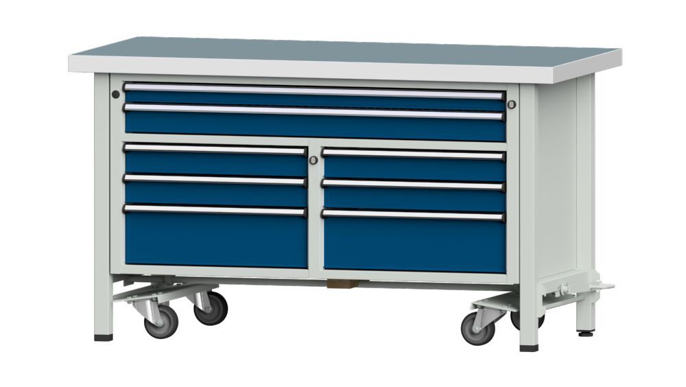 Produktbild Anke Kastenwerkbank 1500 x 700 x 850 mm Universalplatte mit 50 mm V1500 Modell 259 V