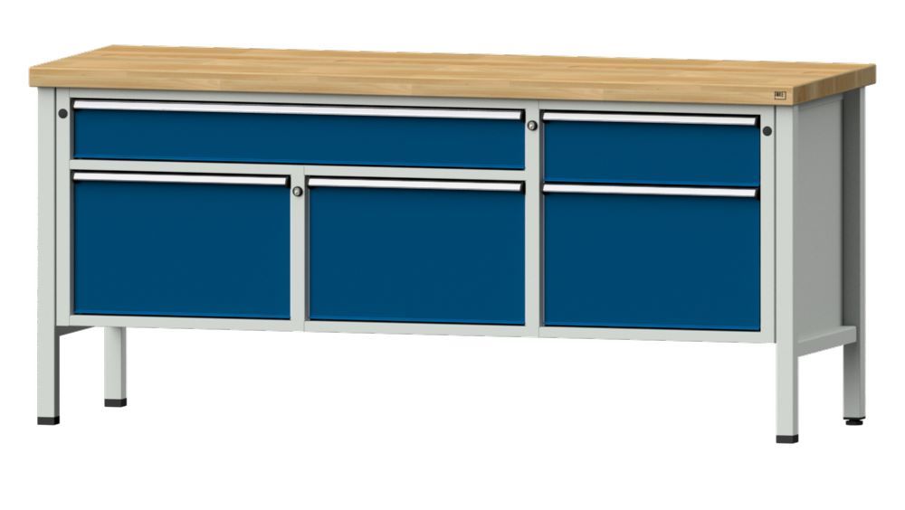 Produktbild Anke Kastenwerkbank 2000 x 900 mm Buchenplatte 50 mm V2000 Modell 280 V