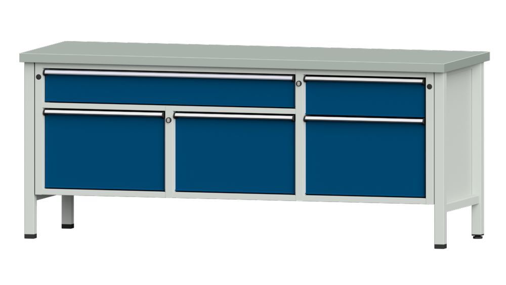 Produktbild Anke Kastenwerkbank 2000 x 840 mm Blechbelag 40 mm V2000 Modell 280 V