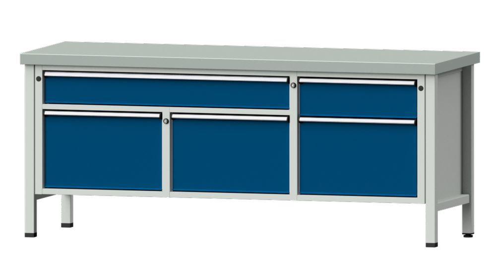 Produktbild Anke Kastenwerkbank 2000 x 850 mm Blechbelag 50 mm V2000 Modell 280 V