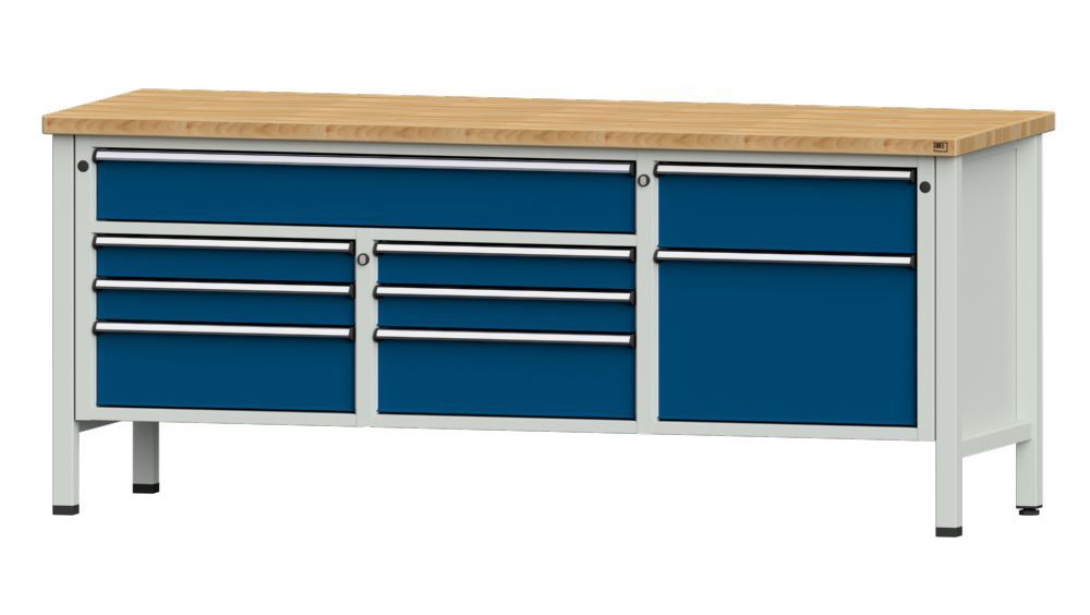 Produktbild Anke Kastenwerkbank 2000 x 840 mm Buchenplatte 40 mm V2000 Modell 282 V