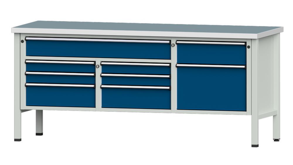 Produktbild Anke Kastenwerkbank 2000 x 890 mm Universalplatte 40 mm V2000 Modell 282 V