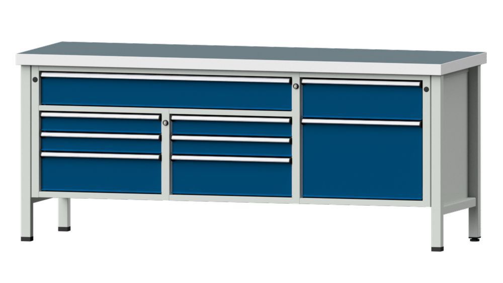 Produktbild Anke Kastenwerkbank 2000 x 850 mm Universalplatte 50 mm V2000 Modell 282 V