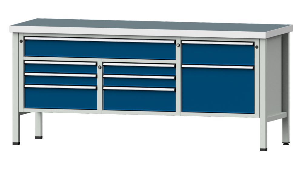 Produktbild Anke Kastenwerkbank 2000 x 900 mm Universalplatte 50 mm V2000 Modell 282 V