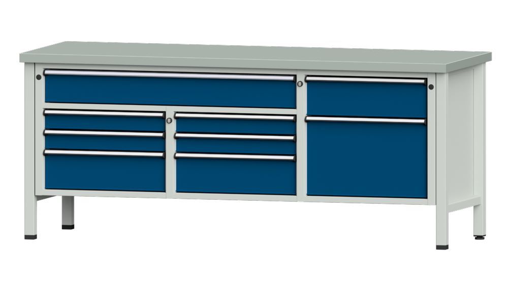 Produktbild Anke Kastenwerkbank 2000 x 840 mm Blechplatte 40 mm V2000 Modell 282 V