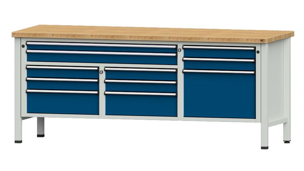 Produktbild Anke Kastenwerkbank 2000 x 840 mm Buchenplatte 40 mm V2000 Modell 283 V