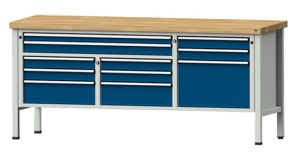 Produktbild Anke Kastenwerkbank 2000 x 900 mm Buchenplatte 50 mm V2000 Modell 283 V