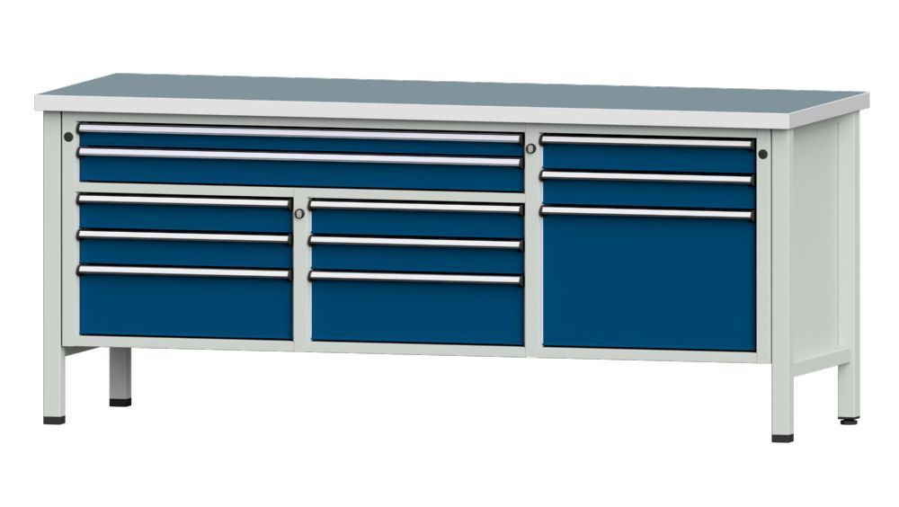 Produktbild Anke Kastenwerkbank 2000 x 840 mm Universalplatte 40 mm V2000 Modell 283 V